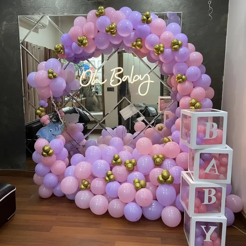 Pastel Baby Shower Decoration