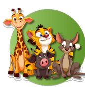Elephant themed kids party decoration