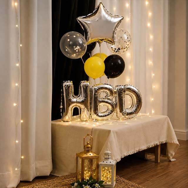 Birthday showcase