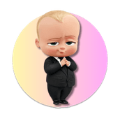 Boss Baby themed kids party decoration