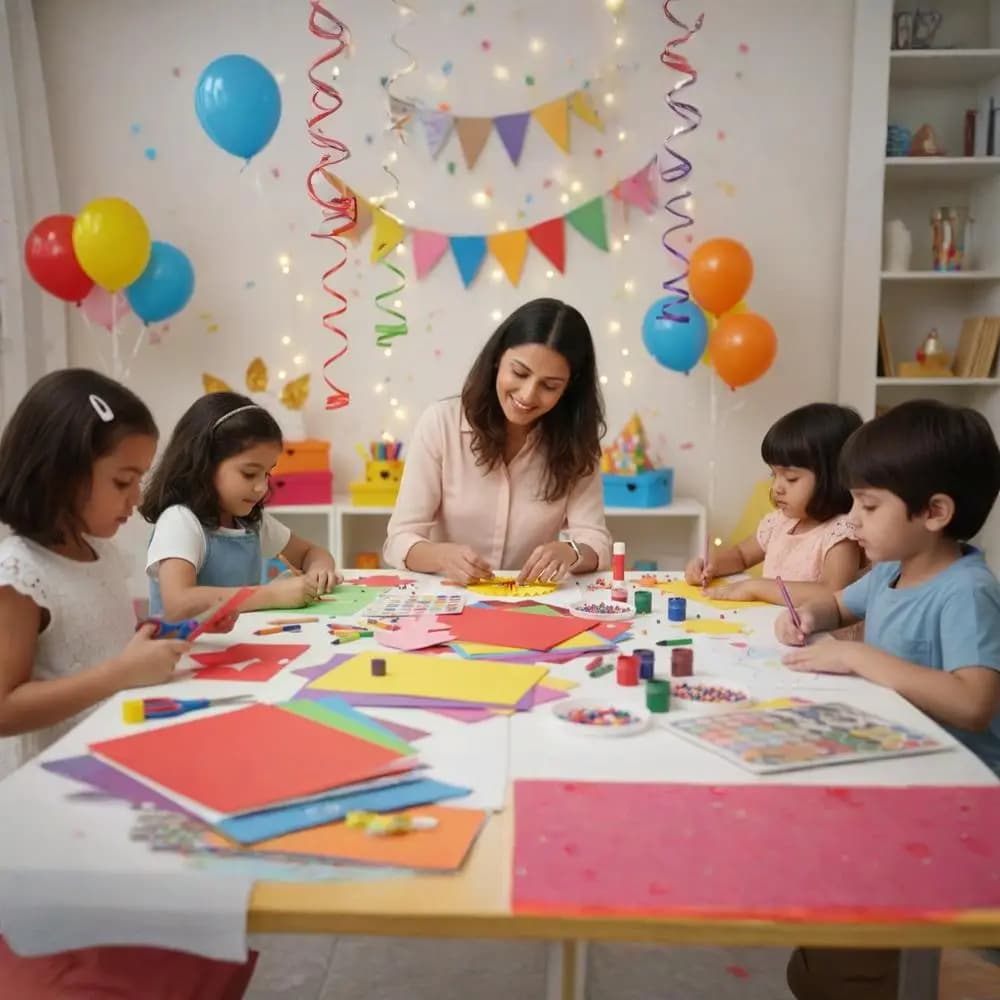 Art And Craft Artist For Kids Birthday Party