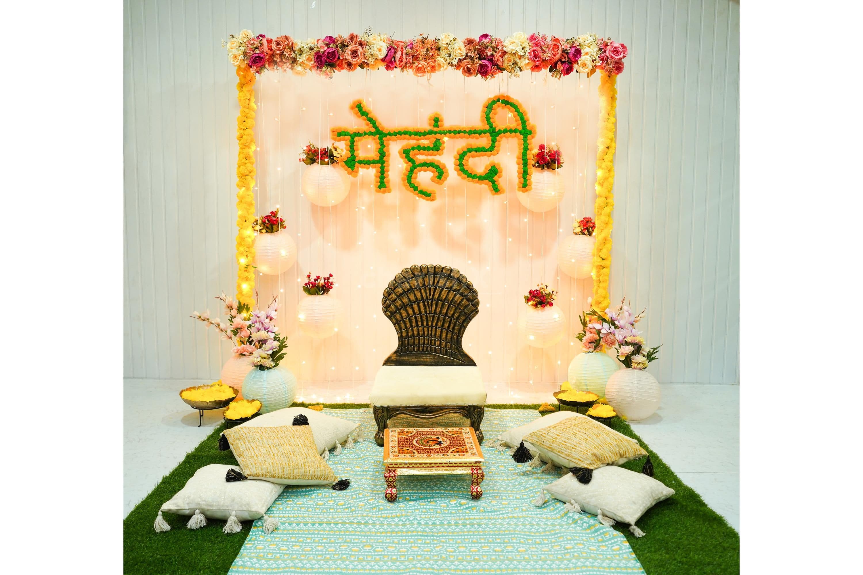 Mehendi decoration