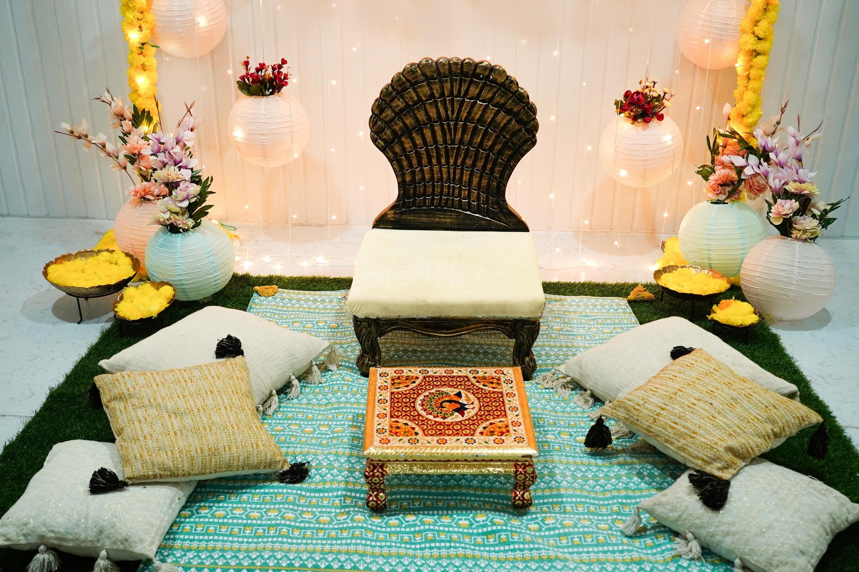 Mehendi decoration