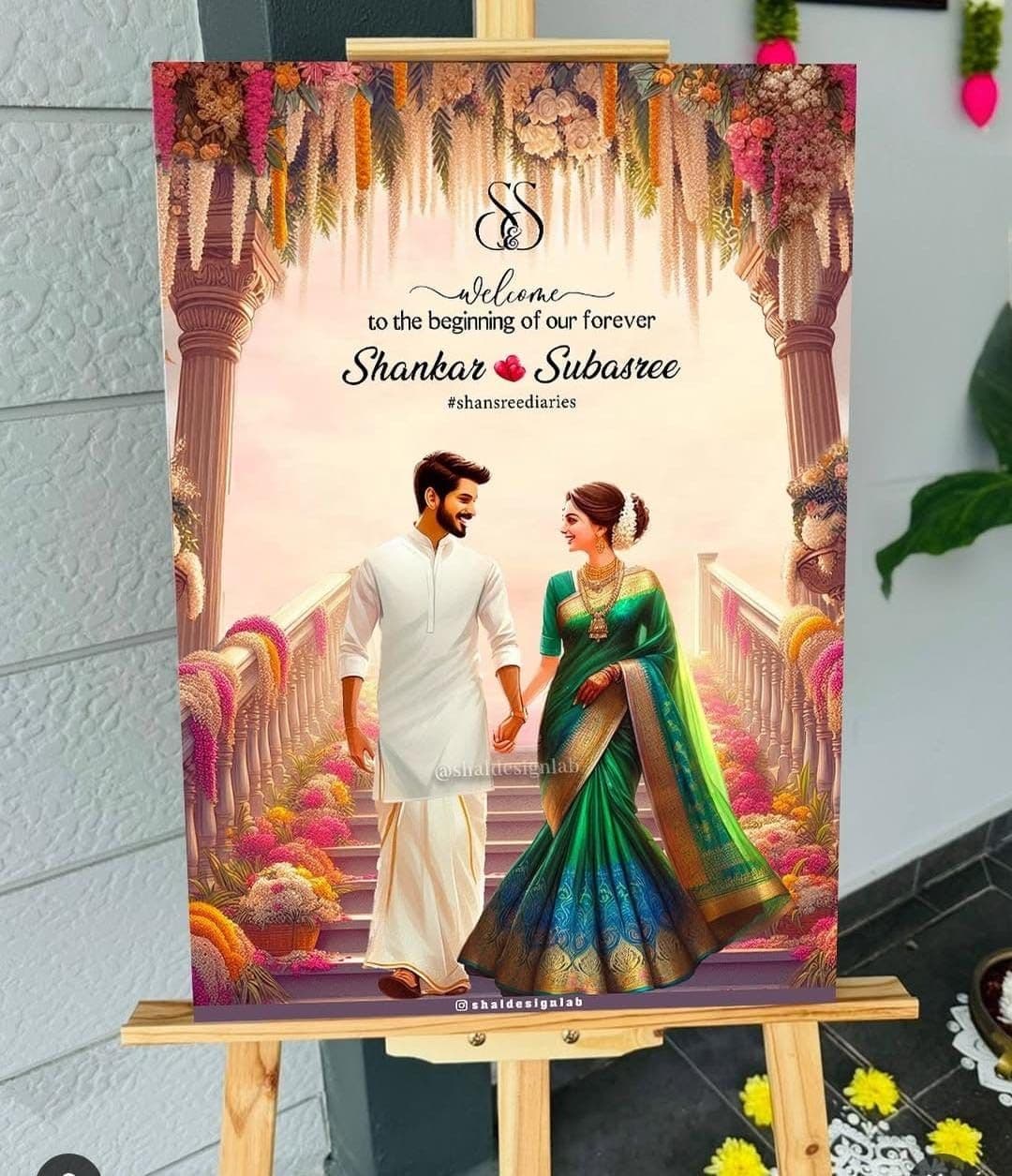 Reception decoration