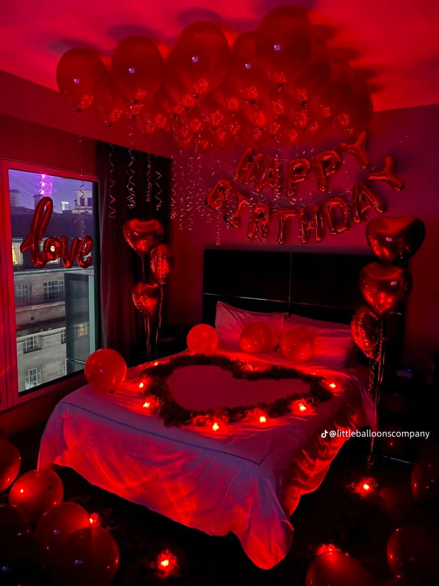 Cute & Cozy Anniversary Surprise Setup